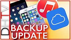 Tutorial - How To Backup/Update iPhone W/ iCloud & iTunes - iPad & iPod Touch