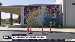 Roberto Clemente mural comes alive at middle school