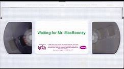 Barney: Waiting for Mr. MacRooney 1998 VHS