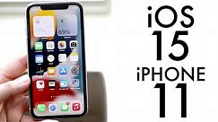 iOS 15 OFFICIAL On iPhone 11! (Review)