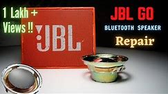 JBL Go Bluetooth Speaker repair I Sound restoration