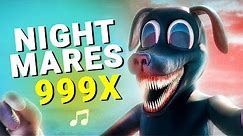 [999X SPEED] Cartoon Dog - 'Nightmares' (Horror Skunx)