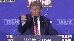 🚨 Trump suffers cognitive breakdown live on stage