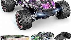 HAIBOXING 1/18 Scale Brushless Fast RC Cars 18859A, 4WD Off-Road Remote Control Trucks 48 KM/H Speed for Adults and Kids Boys, All Terrain Truck Toys Gifts with Extra Shell and Battery 40+ min Play