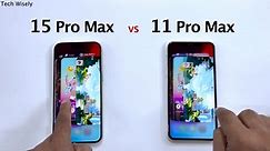 iPhone 15 Pro Max vs 11 Pro Max Speed Test
