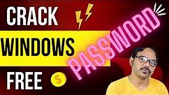 How to reset Windows Password for free|| PC Unlocker to remove windows password