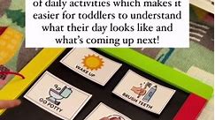 Azka on Instagram: "Transitioning between activities can be challenging for toddlers! We love to use these in our home for planning our days and making transitioning between activities much easier. How can routine cards and charts help? ⬇️ 💡 Routine cards provide a clear transition between tasks, helping to reduce stress and meltdowns associated with abrupt changes. 💡 They provide a visual representation of daily tasks or activities, making it easier for them to understand what is expected of 