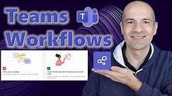 ⚙️How to use Workflows App in Microsoft Teams