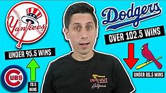 PICKING EVERY MLB TEAMS Win Over Under for 2021