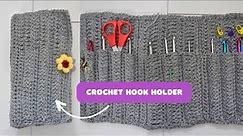 How to crochet a crochet hook case |