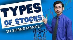 Types of Stocks in Share Market || Types of stocks #stockmarket