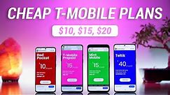 Best Cheap T-Mobile Cell Phone Plans!