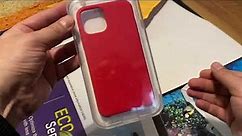 High Quality Silicone case for iPhone 11 Pro Red Color