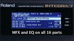Roland INTEGRA-7 SuperNATURAL Sound Module Overview