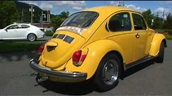 Classic 1972 VW Volkswagen Super Beetle Bug Sedan Type 1 Full Resto on Auction