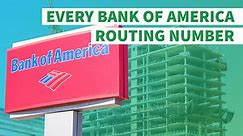 Bank of America (BOA) Routing Number (ABA/Transit): ACH & Wire Transfers