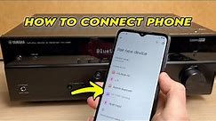 How to Connect a Phone to Yamaha AV Receiver