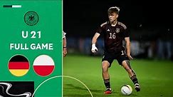 Germany vs. Poland | Full Game | Under-21 - Euro Qualifiers