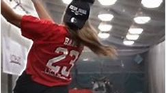 SHE HITS HARD 🔥#mlb #fastball #baseball #homerun | Jenna Bandy Reels
