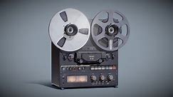 Reel-to-Reel Tape Recorder - Download Free 3D model by YJ_
