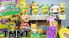 2014 TMNT Full Pop Figure Set Toys Play Doh Turtle Maker Softie Dough Playset - Disney Cars Toy Club