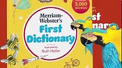 Introducing Merriam-Webster's First Dictionary