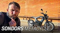 Electric Motorcycle of the Future? Sondors MetaCycle Review | Daily Rider