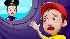 Don't Play on the Manhole Cover! Safety Rules | Kids Songs and Nursery Rhymes #shorts