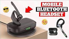 Best Mobile Bluetooth Headset For 2023 | Top 5 Bluetooth Mono Headsets Review