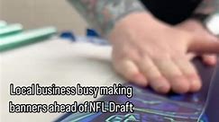 Banner Sign Co. in Detroit is busy at work making banners ahead of the NFL Draft. You’ll see them in Campus Martius, Corktown, up and down Woodward. There’s close to 700 in total. Here’s a peek at their process via @brettkast #nfldraft #draft #banners #detroit #michigan #business | WXYZ-TV Channel 7