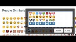 How to add Emojis to Twitter