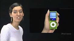 New iPod Nano - How to Use iPod Nano Hold switch Center button and Click Wheel