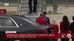 Biden Arriving in Michigan for Picket Line