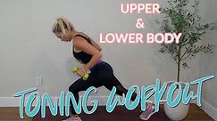 8 MINUTE FULL BODY Low Impact WORKOUT- 5LB weights