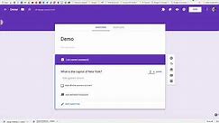 Accept Multiple Answers in a Short Answer Question in Google Forms