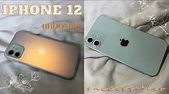 🍏 iPhone 12 [ Green ] 2022 Unboxing + cases, accessories, and camera test