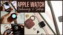 Apple Watch SE Unboxing & Setup 2021 | Rose Gold 40 MM GPS Apple Watch SE | Shyan Renée