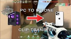How To Send Clips From Your PC To Your iPhone! (2022)