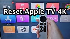 Apple TV 4K How to Factory Reset or Restart!