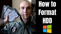 How to Format a Hard Drive on Windows 10 (explained)