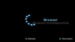 Playstation 2 Intro Menu boot 1080p HD 60 fps PS2