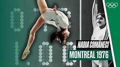 Nadia Comăneci 🤸🏼‍♀️ - All seven perfect 🔟's at Montreal 1976