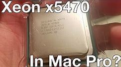 Can you upgrade a first gen Mac Pro with a x54xx Xeon?