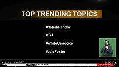 Top trending topics | 26 January 2024