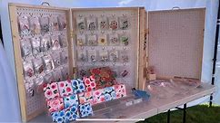 DIY Stickers Display for Craft Shows | Easy Display Idea for Craft Show | Diy Easy Peg Board Display