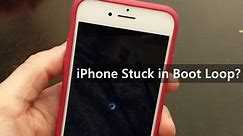 [2024] iPhone Stuck in Boot Loop: Causes & Solutions