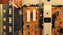 How To Repair 40" Sony LCD TV With 4 Blinks