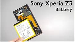 Sony Xperia Z3 Battery Disassemble