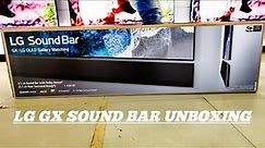 LG GX Sound bar Unboxing