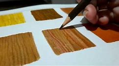 REALISTIC WOOD TEXTURES DRAWING using colored pencils & markers | HOW TO DRAW WOOD TEXTURES?